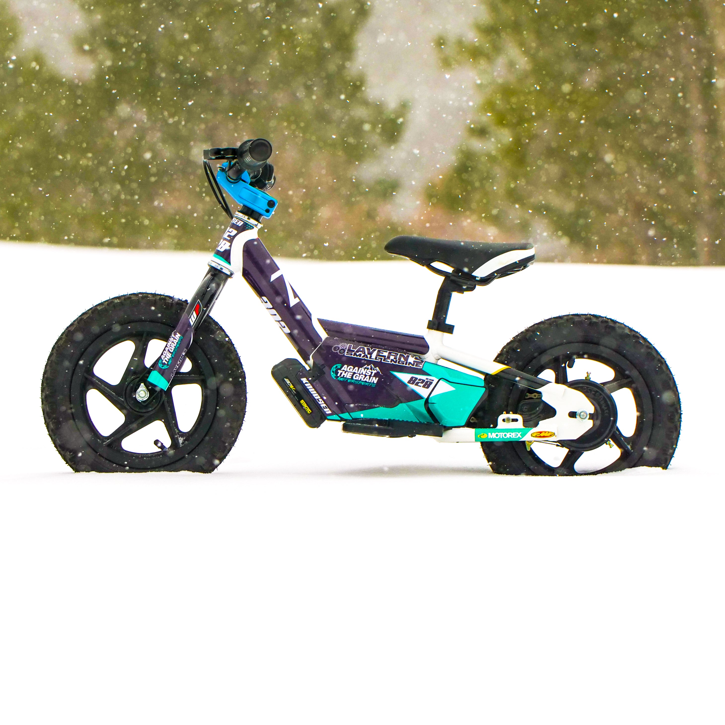 Stacyc Bike Full-Custom Graphics – Against the Grain Design & Print